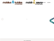 Tablet Screenshot of mobiluskubilas.lt